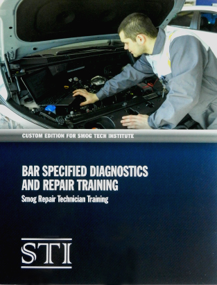 Bar Specified Diagnostic and Repair Training 